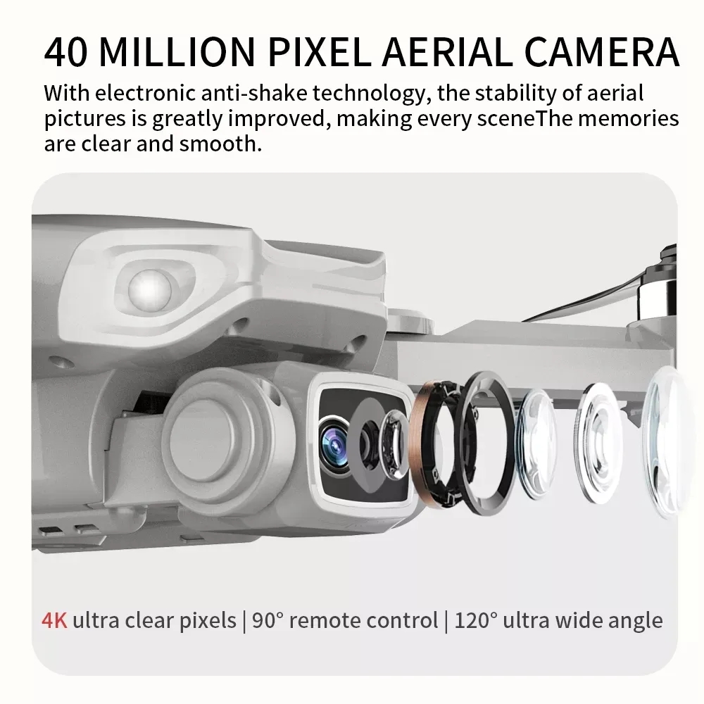 Drone L900 Pro 4K profesjonaln – Drone Gimbal Brushless recenzja i cena