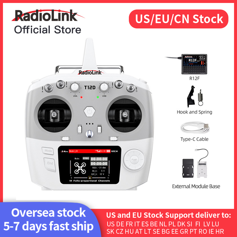 Radiolink T12D ELRS 12-kanałow – Drone Gimbal Controller recenzja i cena