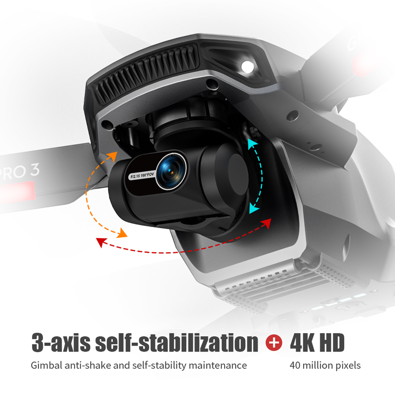 L106 Pro 3 Drone 5G WIFI FPV S – Drone Gimbal 3 Axis recenzja i cena