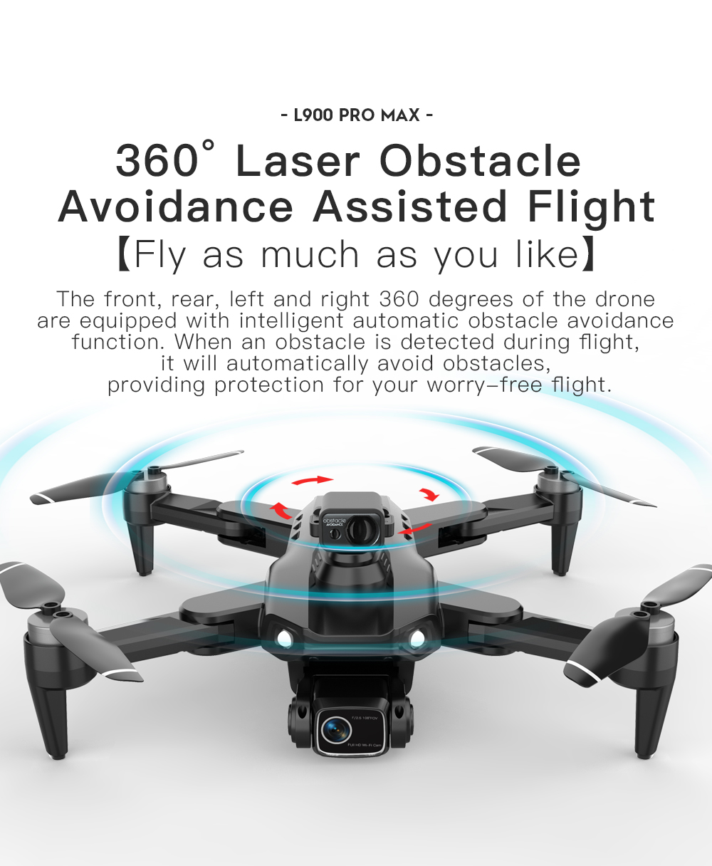 LYZRC L900 PRO MAX Dron z lase – Drone Gimbal 2 Axis recenzja i cena